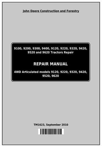 john deere 6200 repair manual