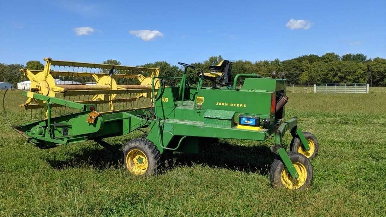 john deere 800 swather repair manual