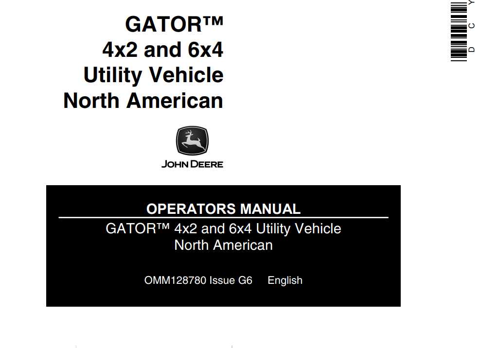 john deere gator 6x4 repair manual