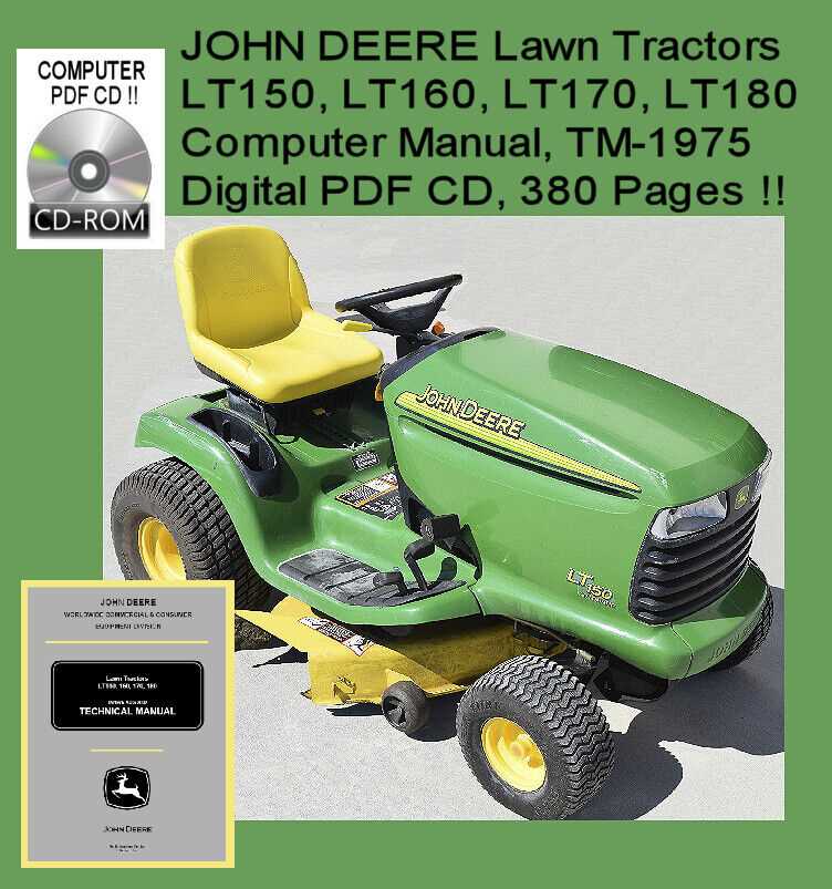 john deere lt160 repair manual