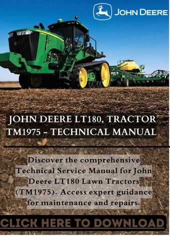 john deere lt160 repair manual