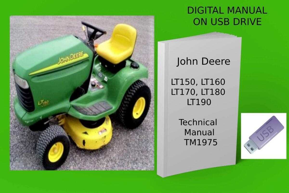 john deere lt160 repair manual