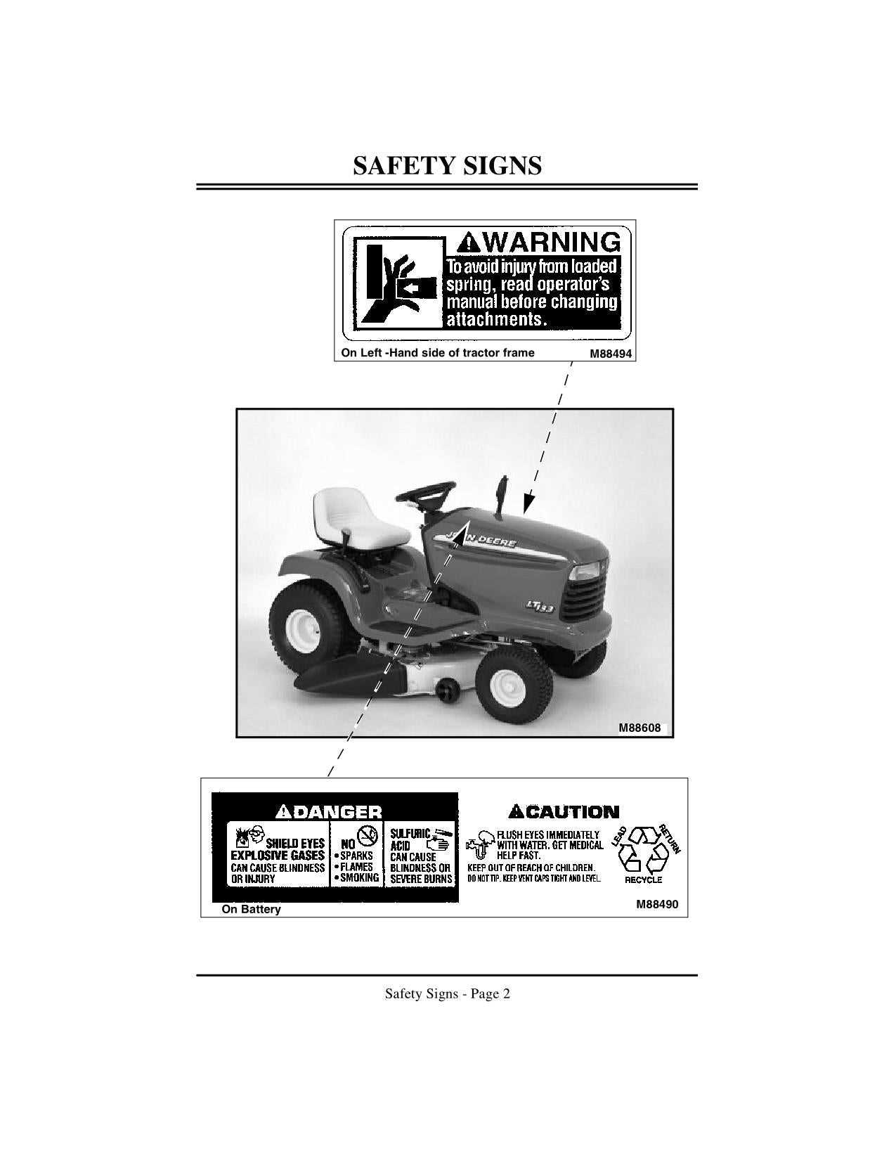 john deere lt166 repair manual