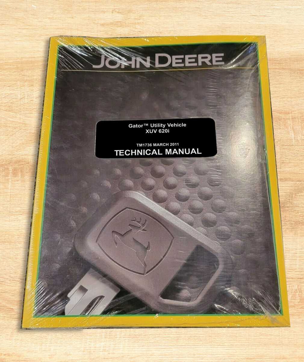 john deere xuv 825i gator utility vehicle service repair manual