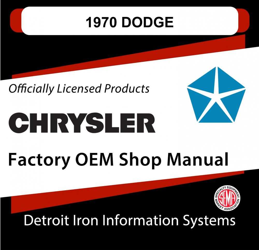 1970 dodge challenger repair manual