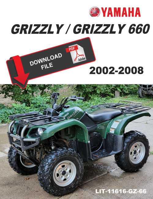 yamaha grizzly repair manual