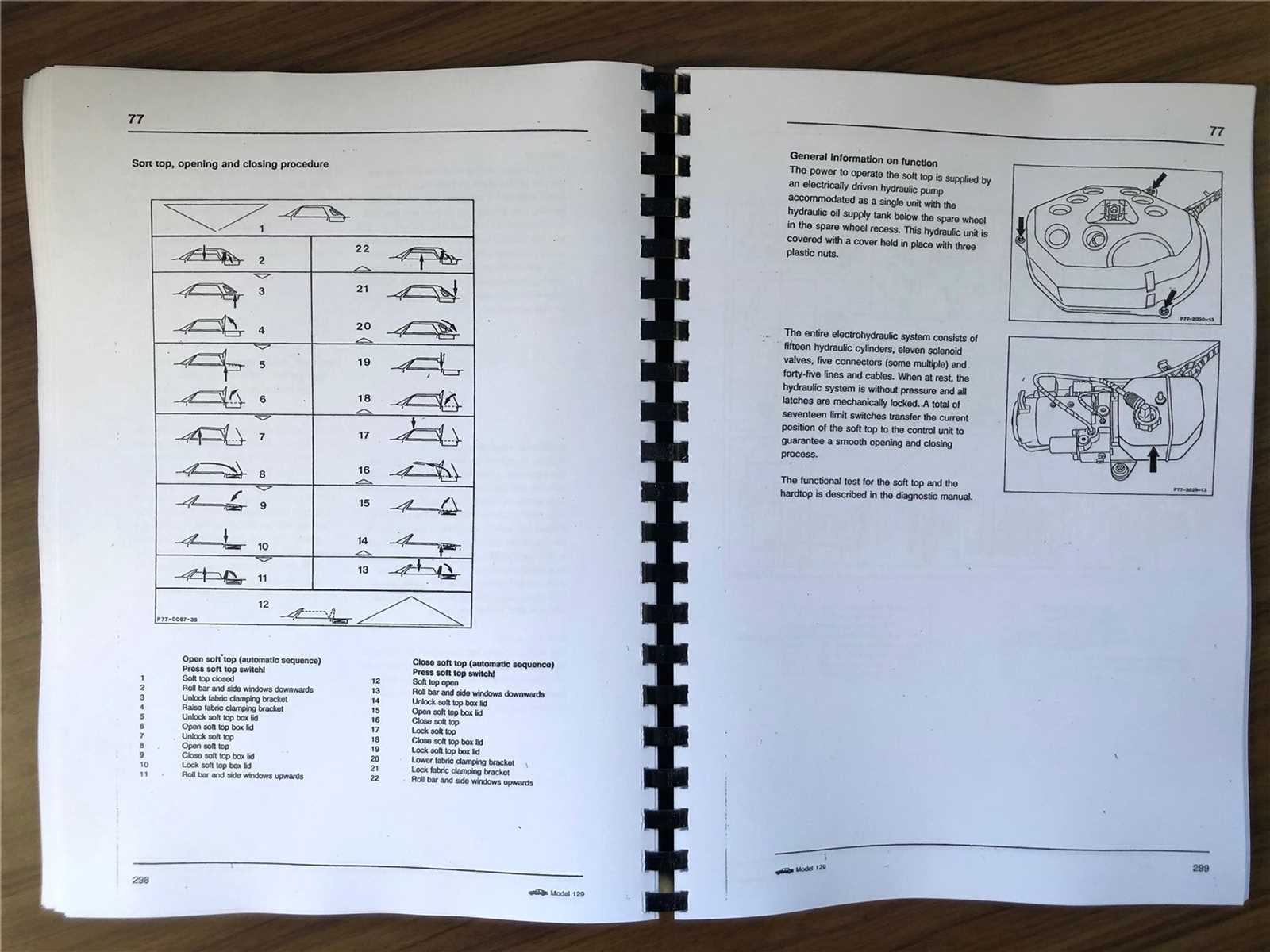 mercedes sl repair manual