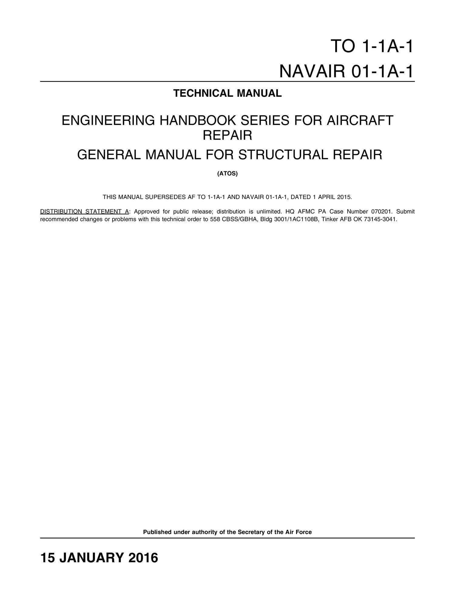 structural repair manual aviation