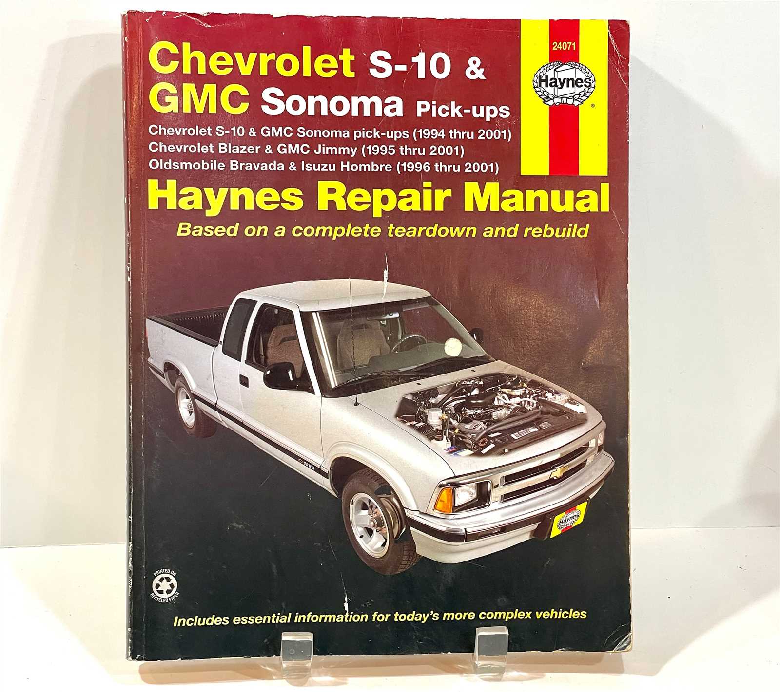 chevy s10 repair manual