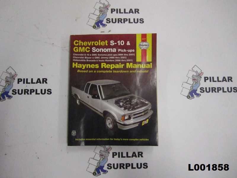 chevy s10 repair manual