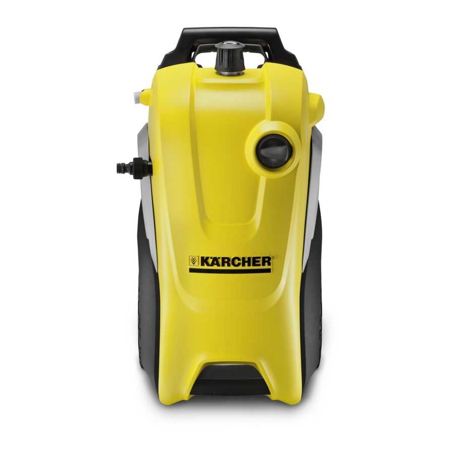 karcher power washer repair manual