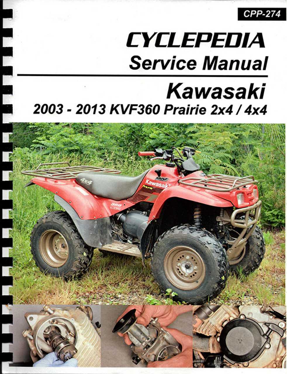kawasaki kfx 50 repair manual