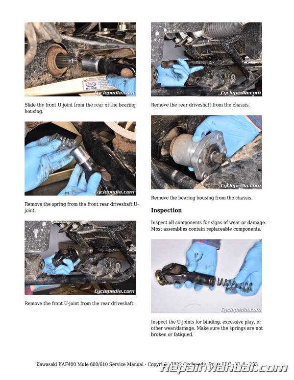 kawasaki mule 610 repair manual