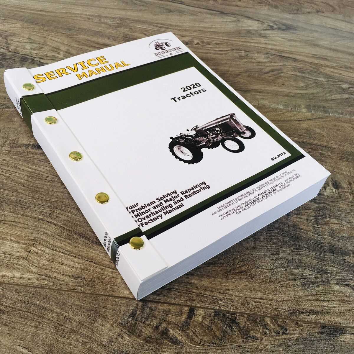 john deere 2305 service repair manual