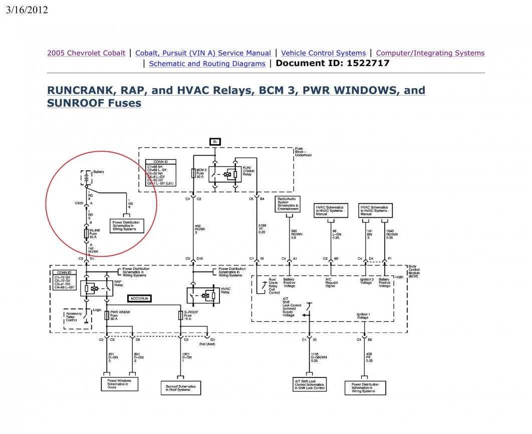 2005 cobalt repair manual