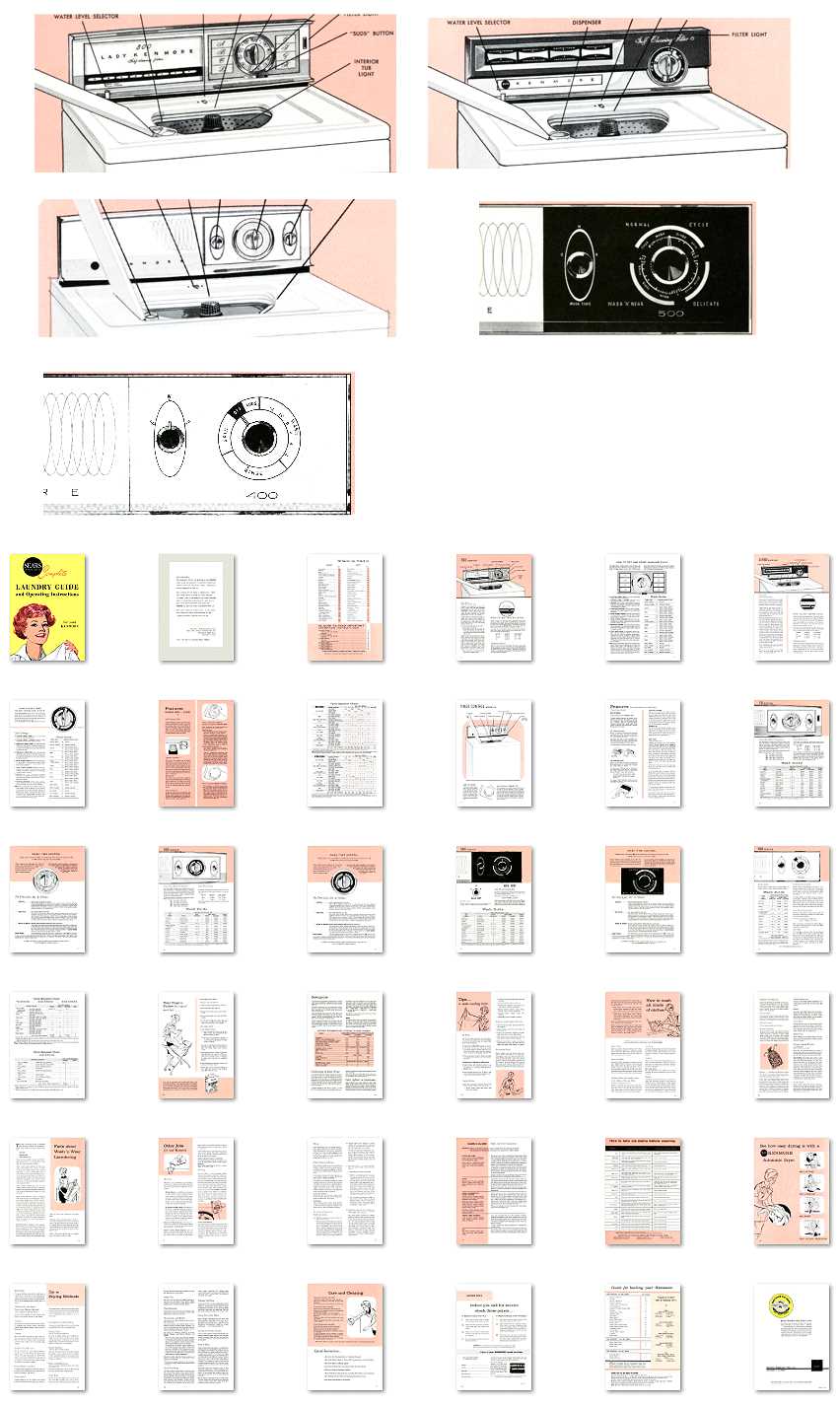 kenmore 600 washer repair manual