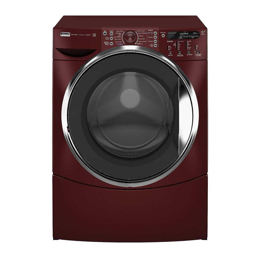 kenmore 600 washer repair manual