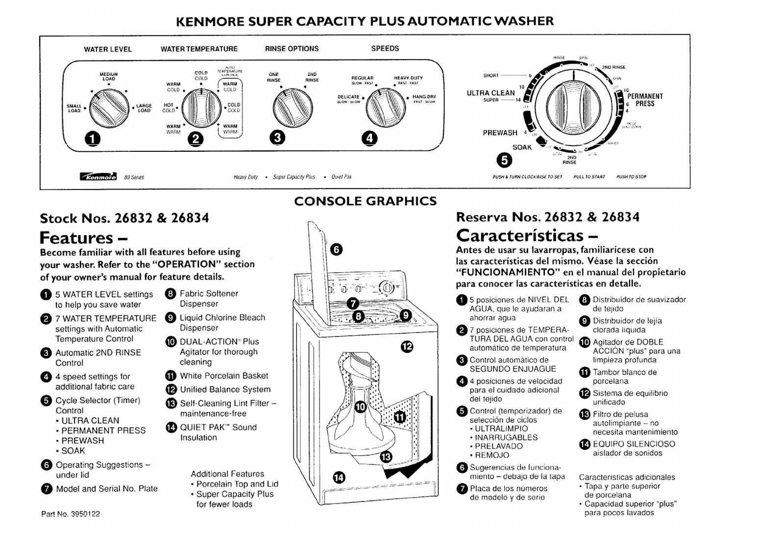 kenmore 90 series washer repair manual