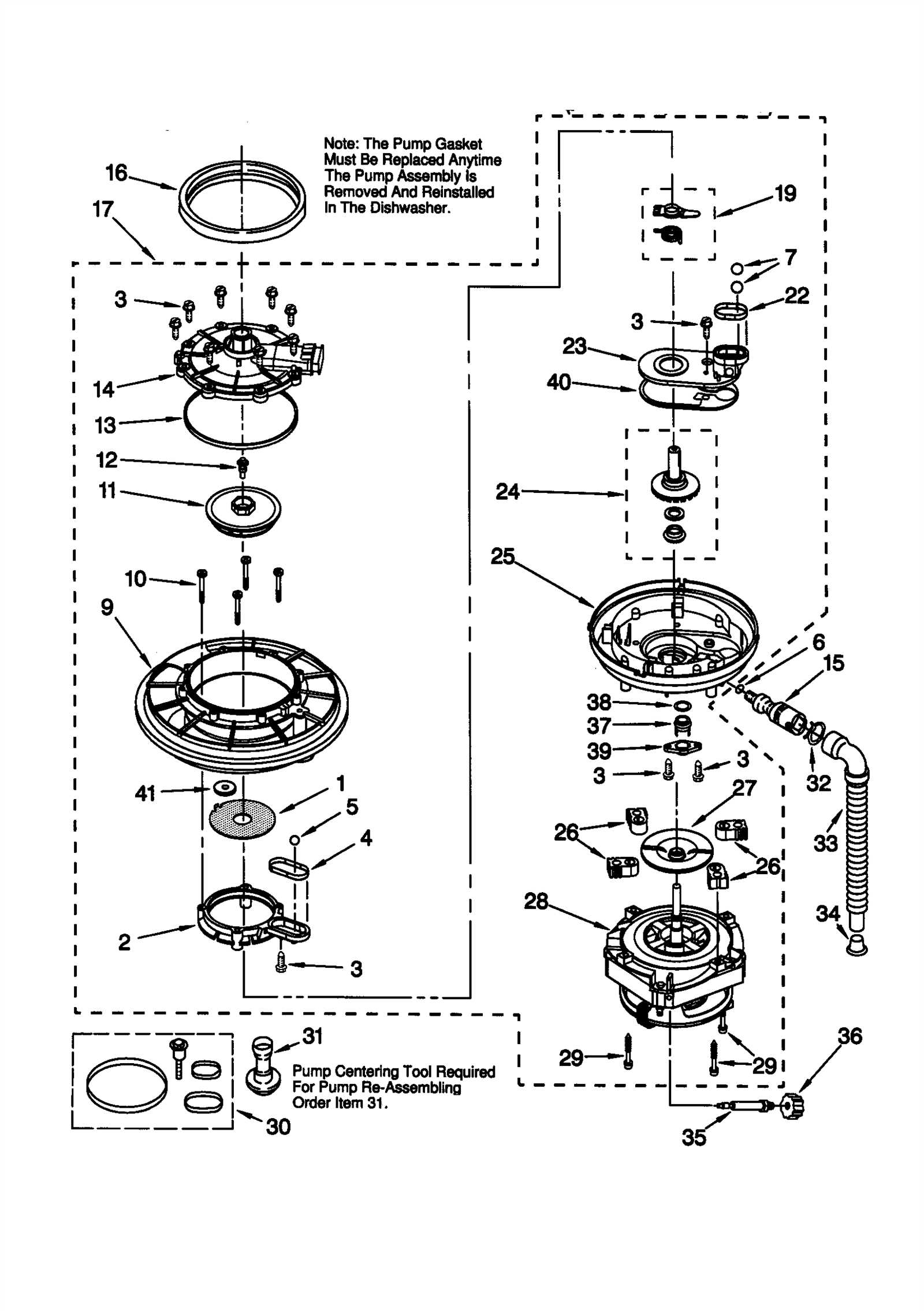 kenmore dishwasher model 665 repair manual