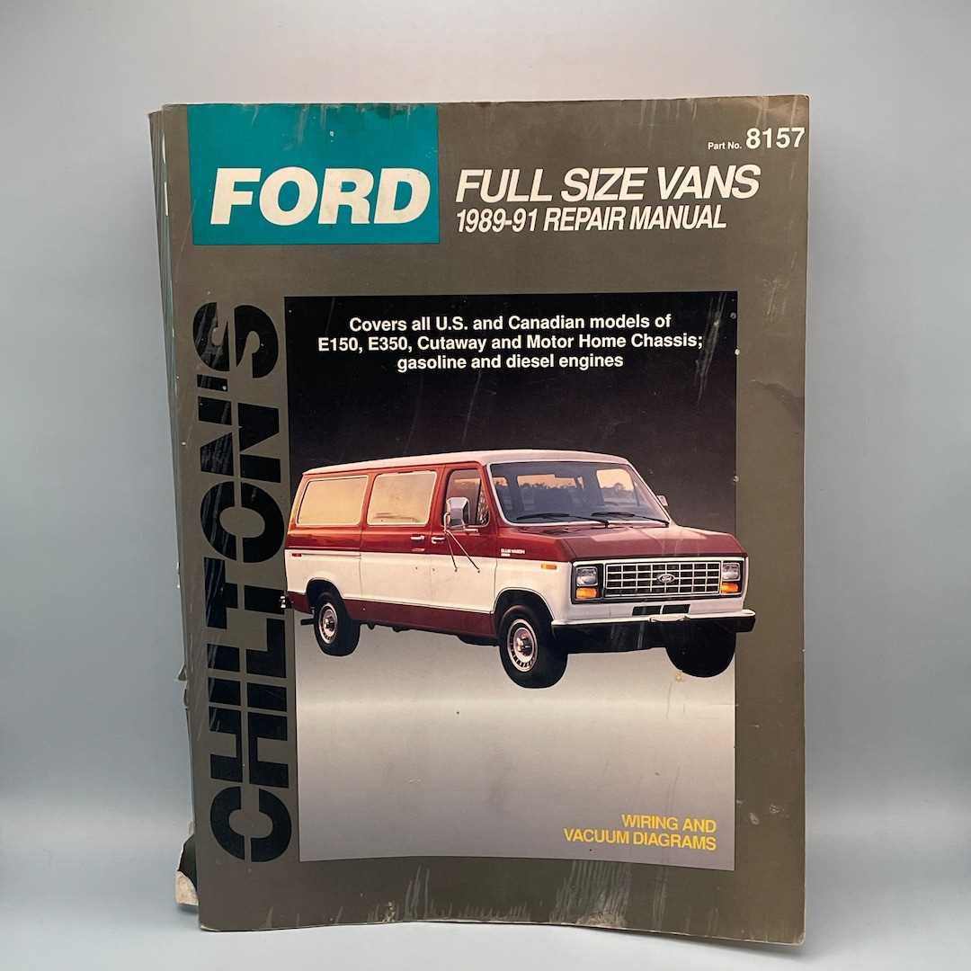 chilton truck and van repair manual