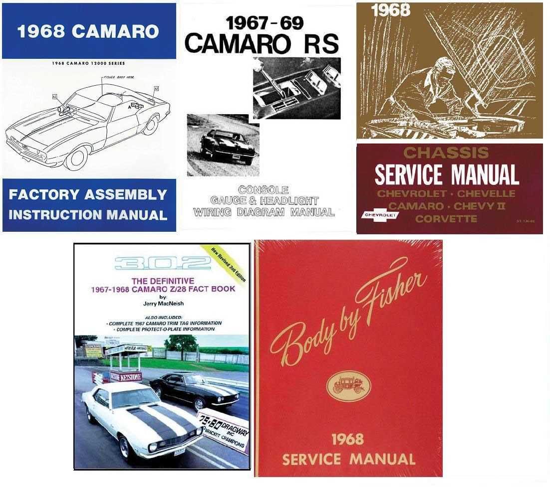 1968 camaro repair manual