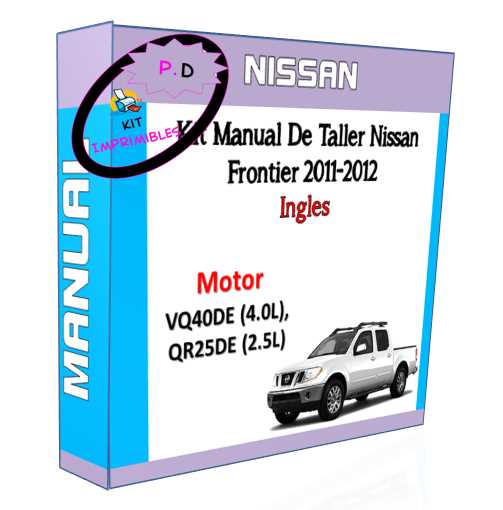 2007 nissan frontier repair manual