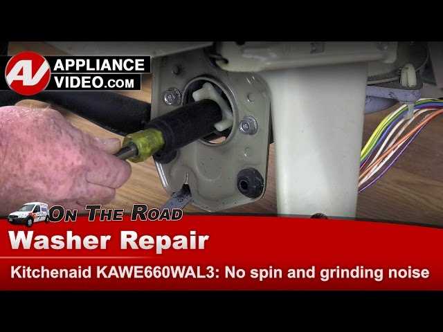 kitchenaid washer repair manual