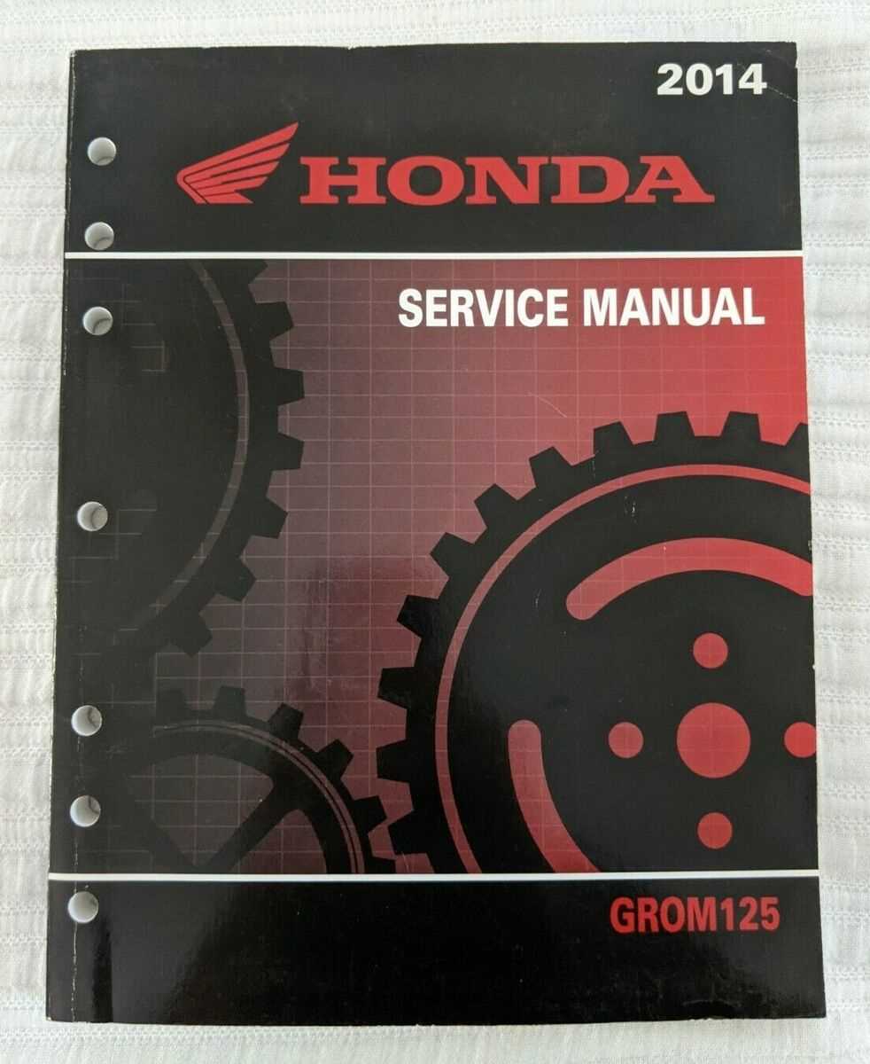 honda grom repair manual