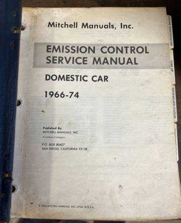 mitchell auto repair manual