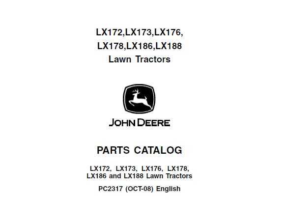 john deere lx172 repair manual