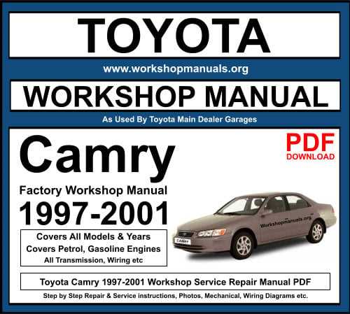 2011 toyota camry repair manual