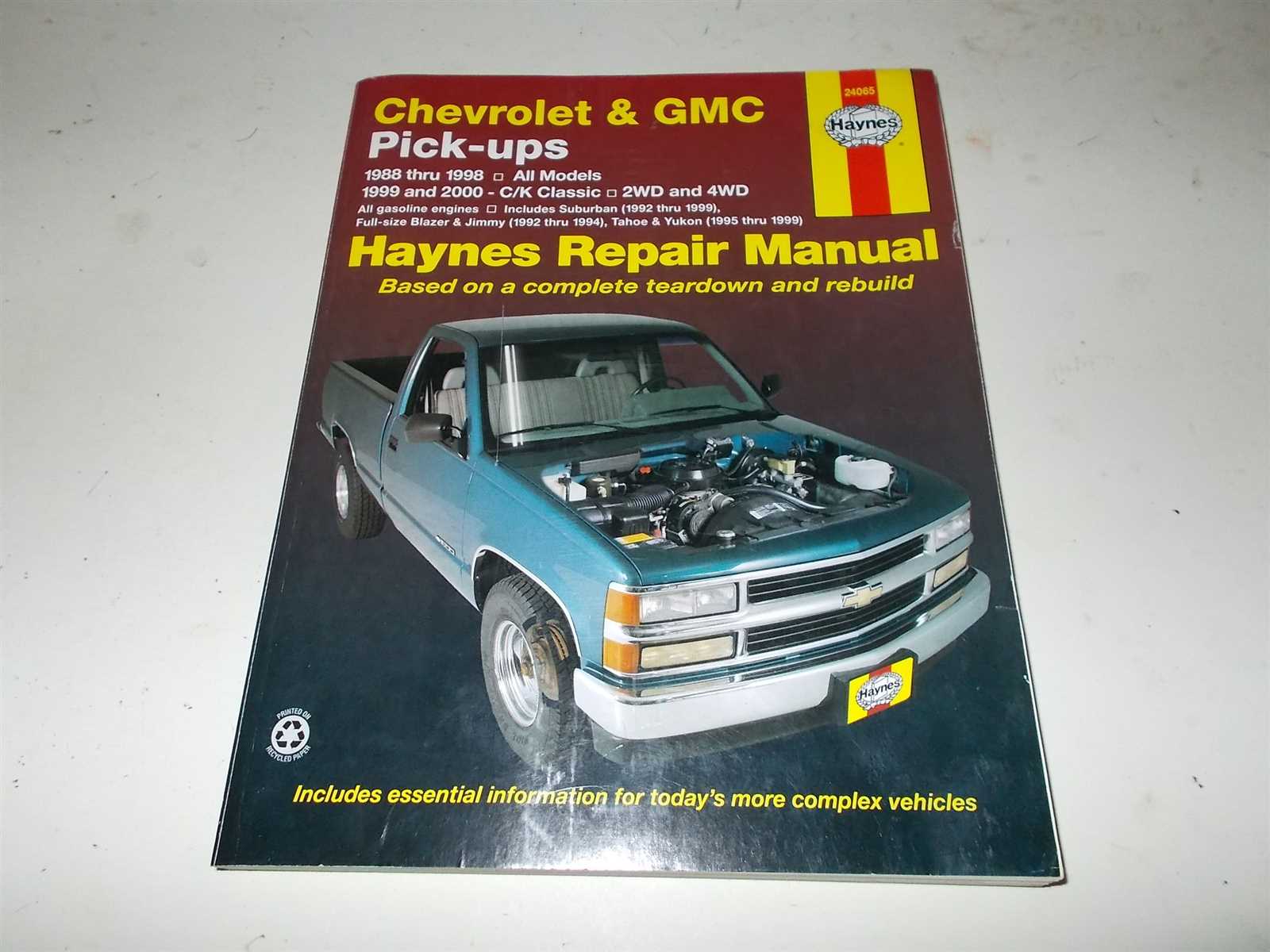 2001 chevy suburban repair manual