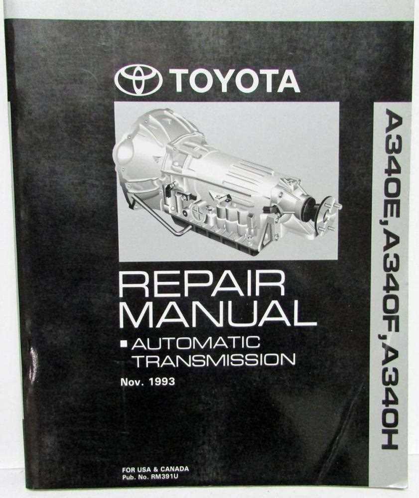 1993 toyota 4runner repair manual