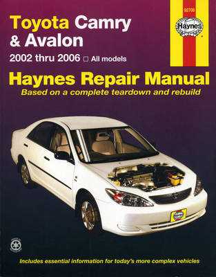 2013 toyota camry repair manual