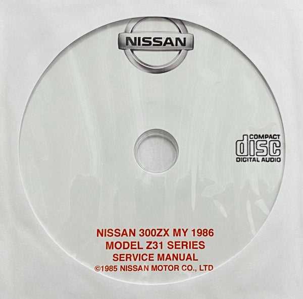 1985 nissan 300zx repair manual