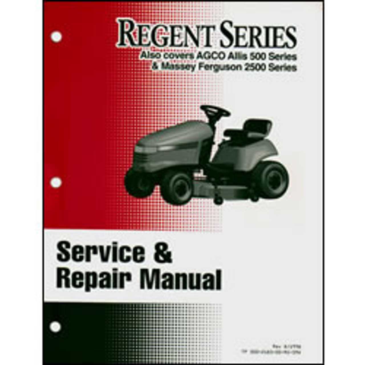 lawn tractor repair manuals