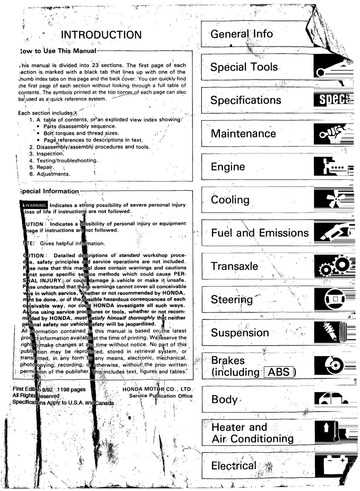 1992 acura integra repair manual