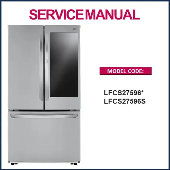 lg fridge repair manual