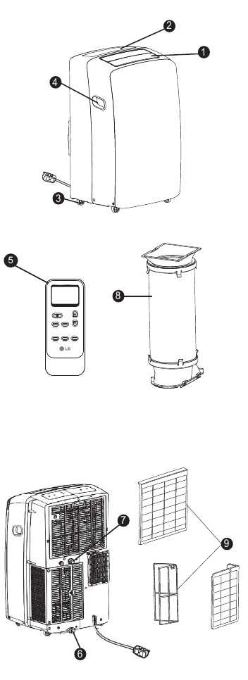 lg portable air conditioner repair manual