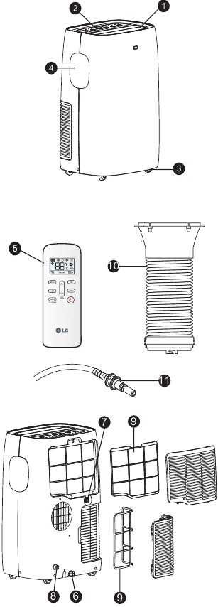 lg portable air conditioner repair manual