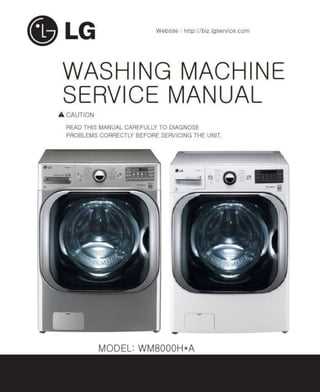 lg washer repair manual