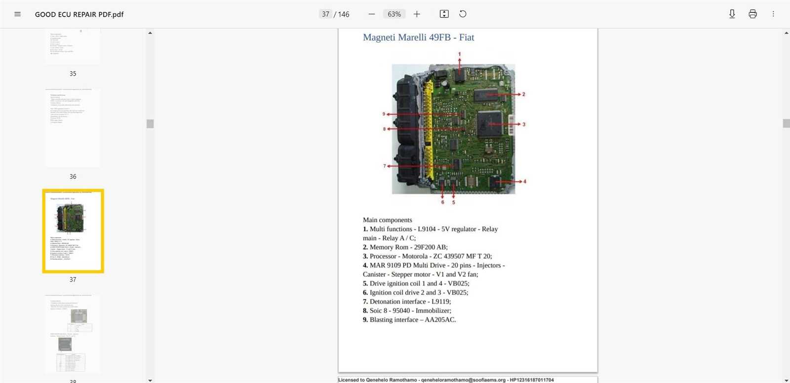 car ecu repair manual