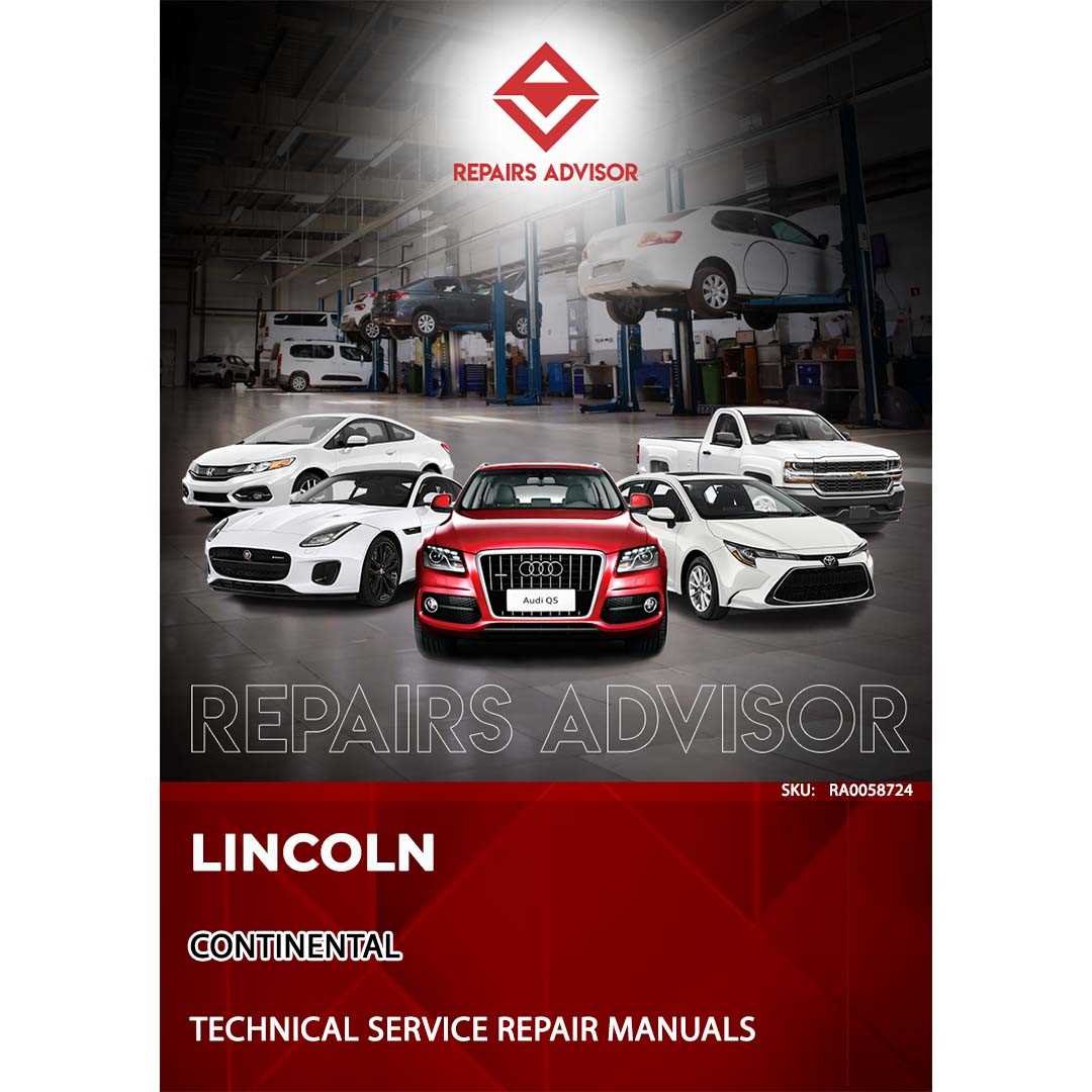 lincoln continental repair manual