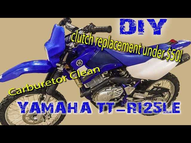 yamaha ttr 125 repair manual