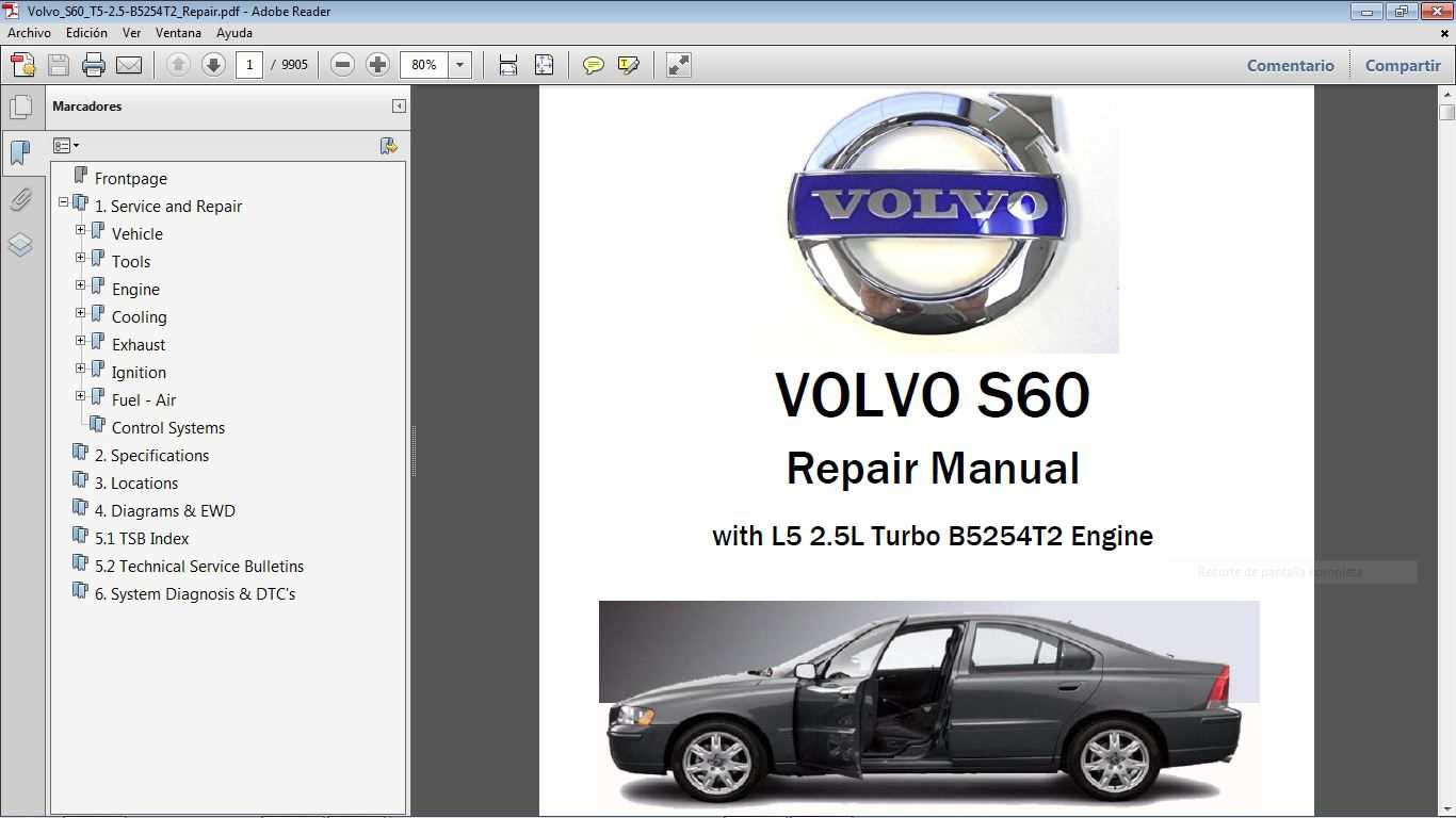 2002 volvo s60 repair manual