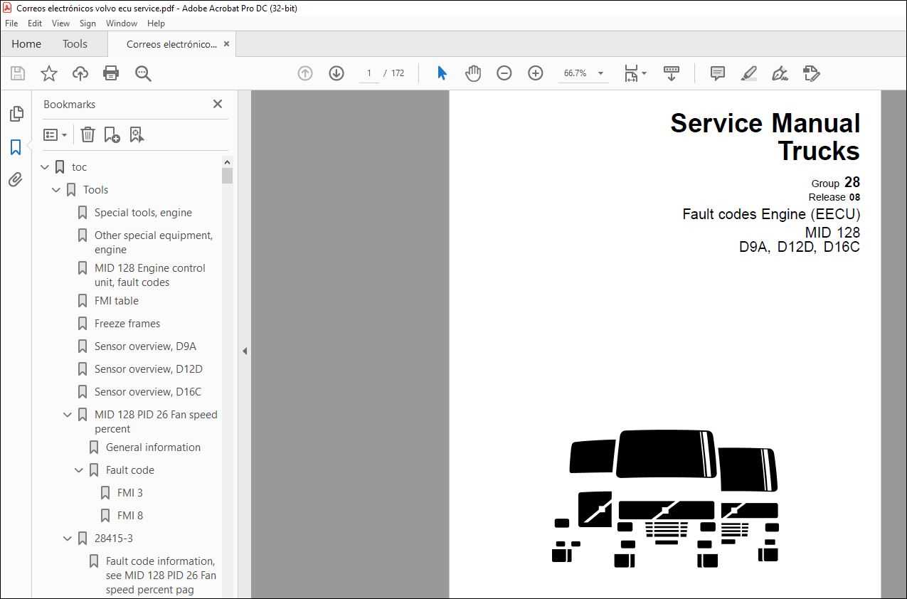 volvo truck engine repair manual