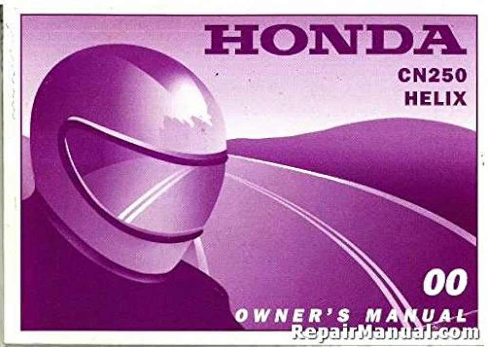 honda helix repair manual