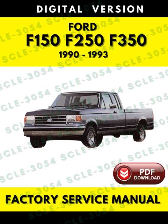 1992 ford f150 repair manual