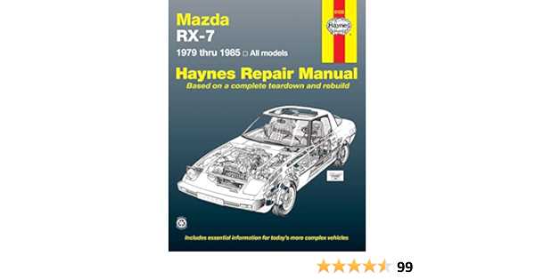 1985 mazda rx7 repair manual