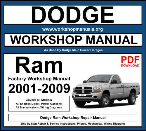 2001 dodge ram 1500 repair manual